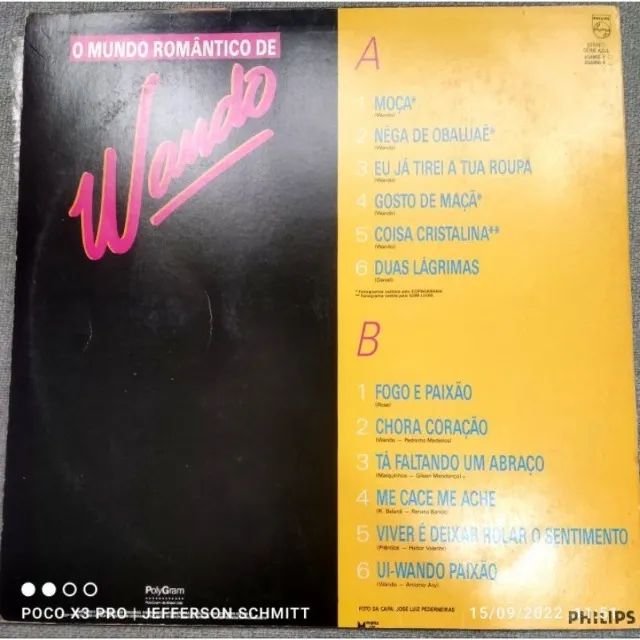 Disco De Vinil Wando - O Mundo Romântico - Foto 3