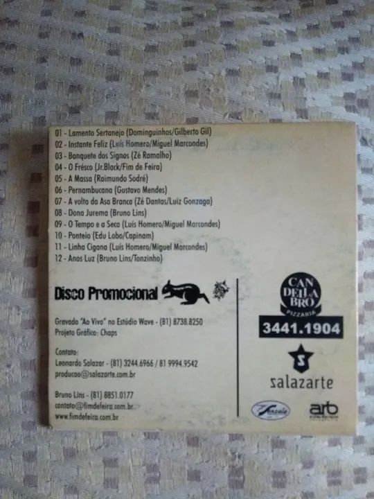 Cd Forró Banda Fim de Feira - Foto 2