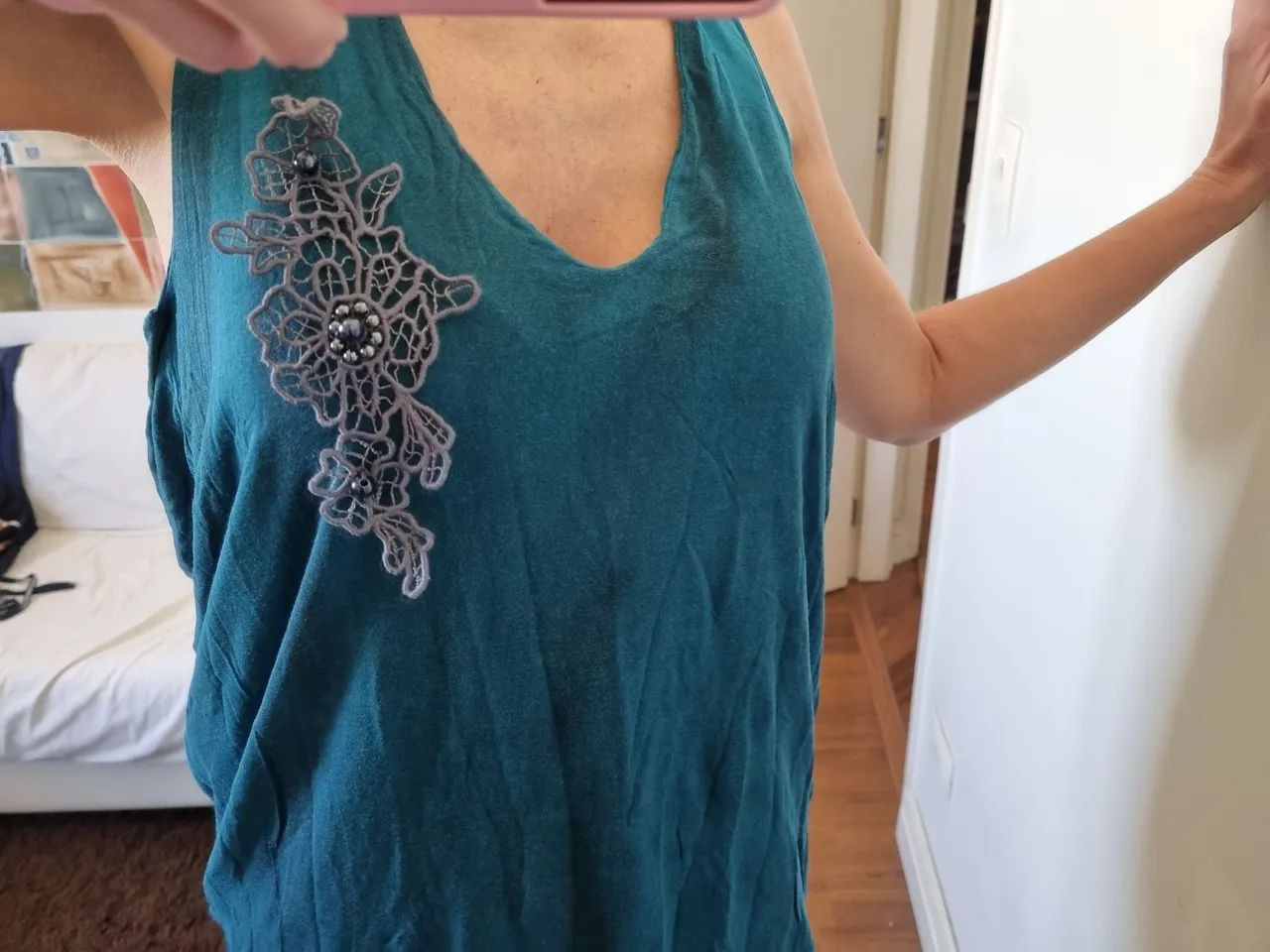 vestido colcci m, usado 1 vez - Foto 3
