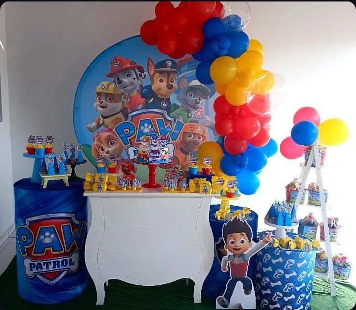 Decoração de Festa Paw Patrol