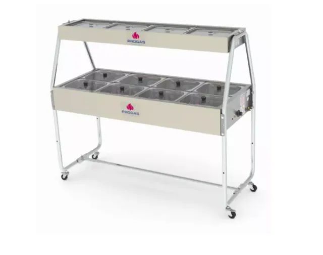 Buffet térmico quente e frio. Diversas marcas. Pronta entrega. Rei do Inox