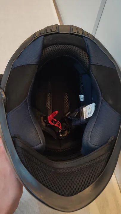 CAPACETE LS2 FF358 TAMANHO 56 COM INTERCOMUNICADOR BLUETOOTH - Foto 6