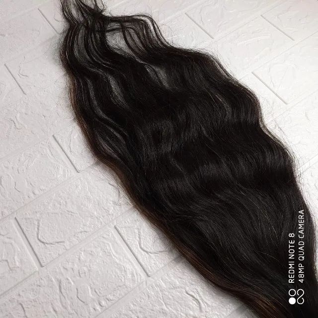 Cabelo H 75cm 100g 9,15 Cast Medio Leve Ondulado Dh - Foto 2