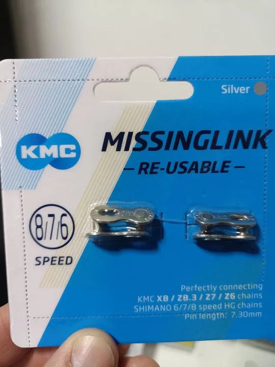 Emenda de corrente PowerLink MissingLink 6-7-8-9 velocidades  - Foto 2