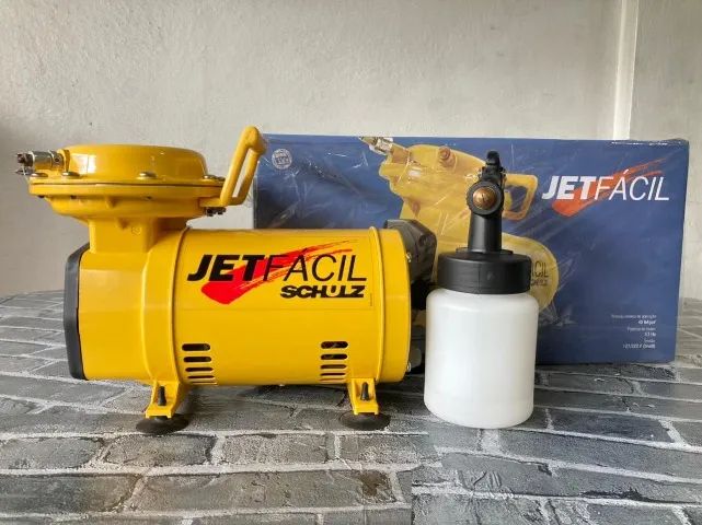 Compressor Novo ar direito Schulz Jet Facil com pistola 