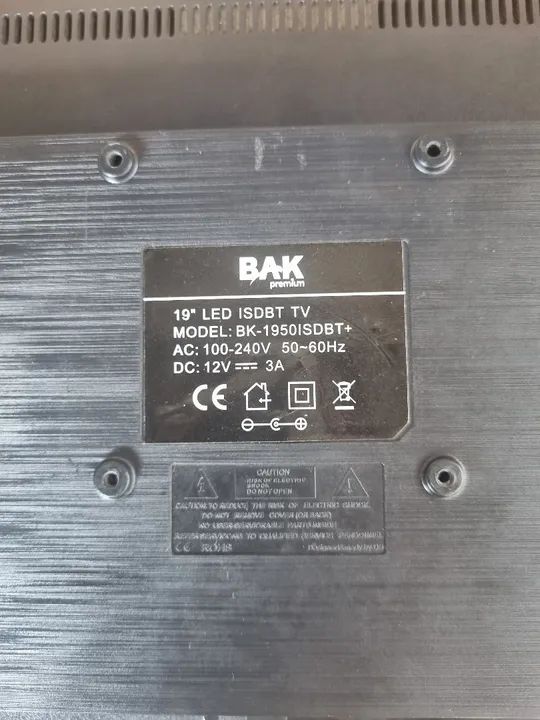 TV Led 19" Bak - APENAS PEÇAS - Foto 2