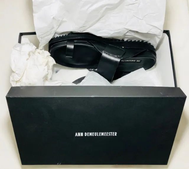 Chinelo de dedo Ann Demeulemeester tam 40 - Foto 5