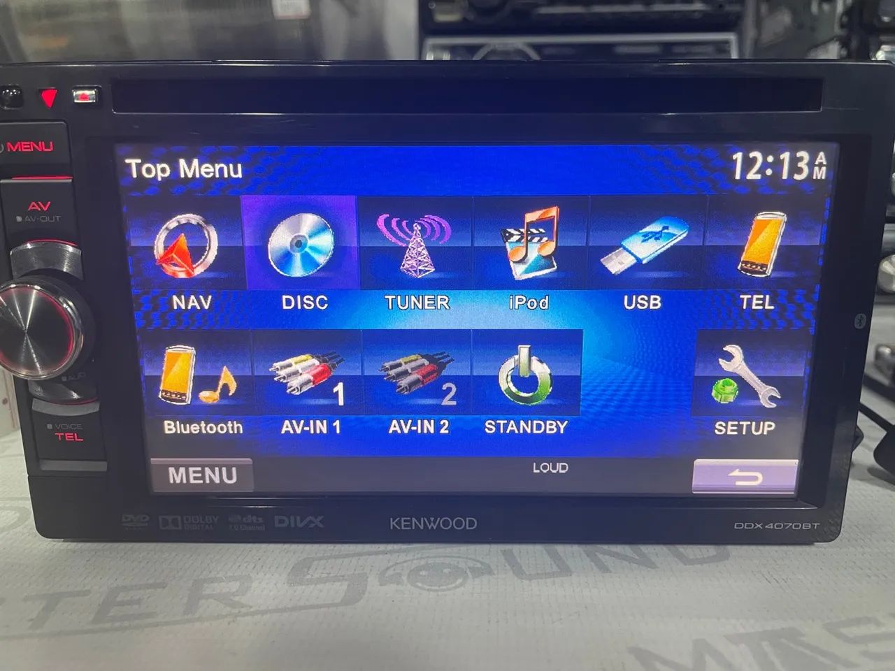 DVD cd usb Bluetooth kenwood muito top na oferta so 799,00 - Peças