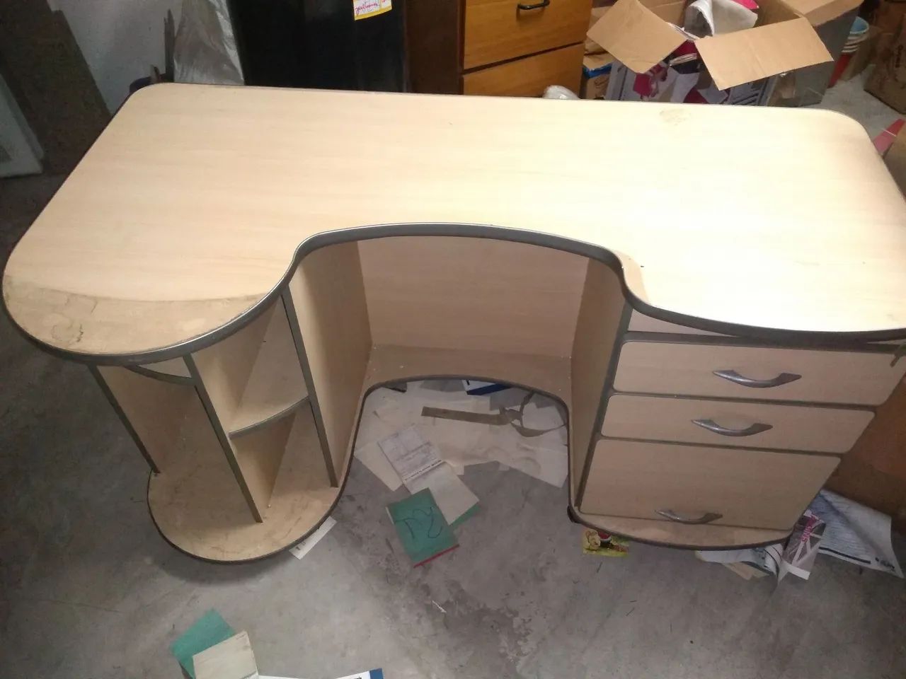 Mesa de Escritório com Gaveta - Foto 2