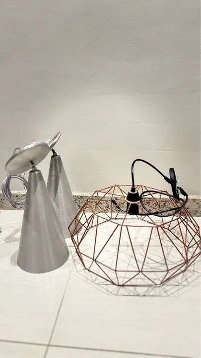 3 Pendentes de Iluminação - Moderno e Elegante - Foto 2