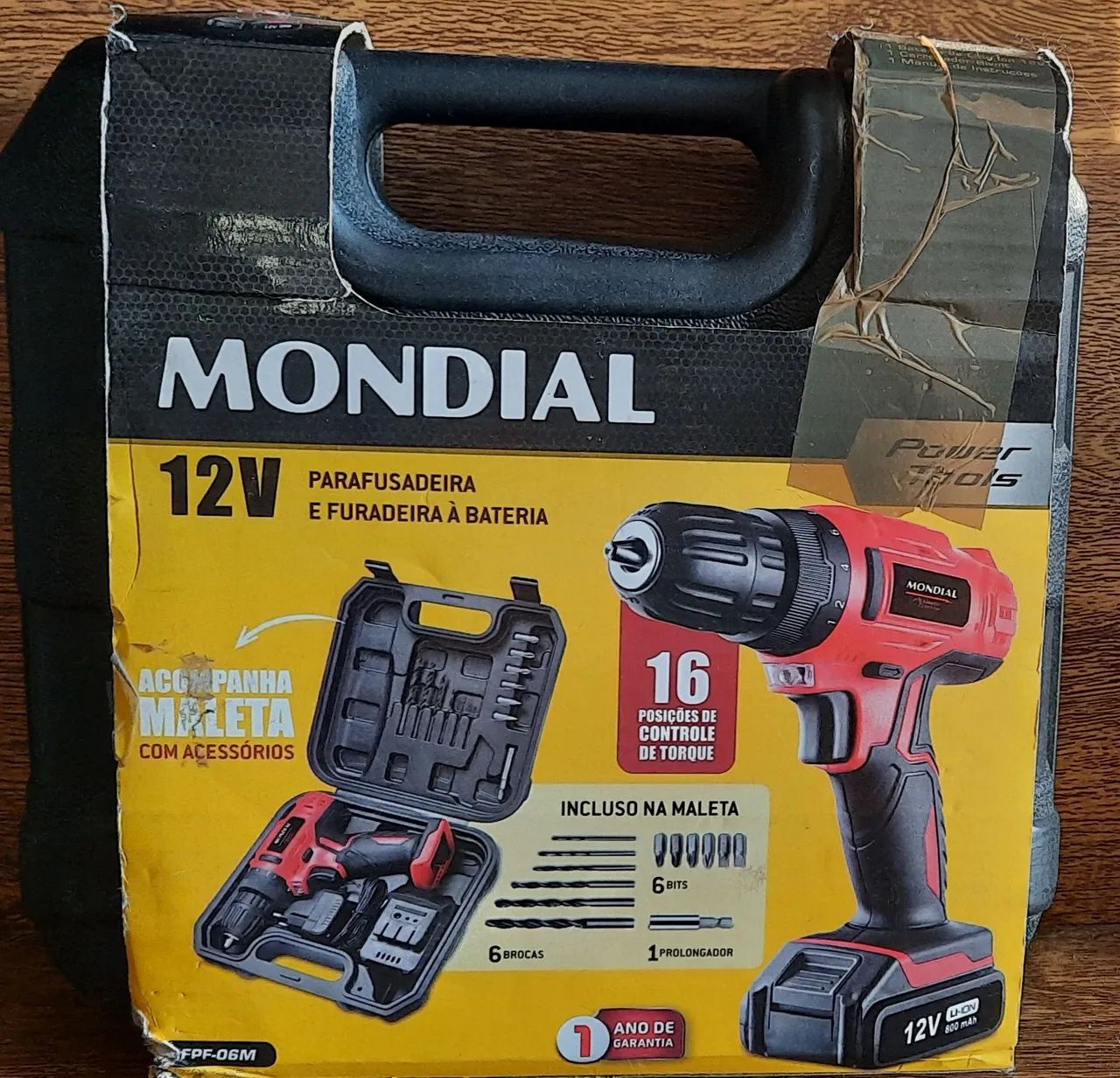 Kit Parafusadeira 12V Mondial - Foto 5