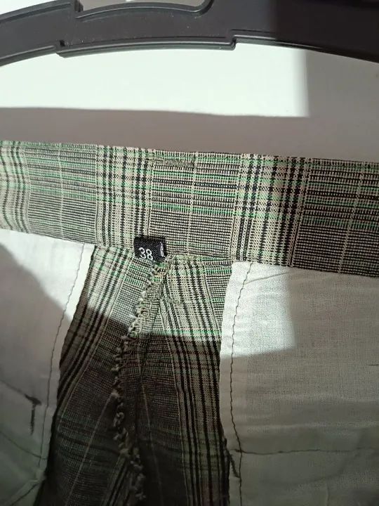 Calça Social Masculina xadrez  - Foto 4
