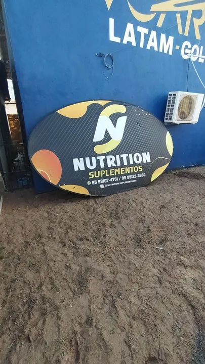 Placa para comércio 