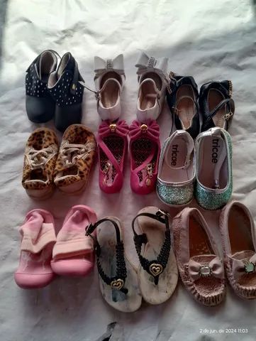 Lote calçados infantil 