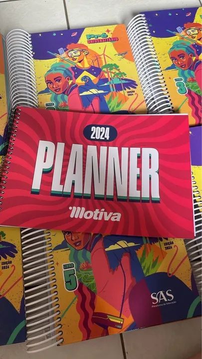 Pré-Universitário SAS - Livros 1 a 6 - Edição 2024 - Cursinho Motiva - Foto 4