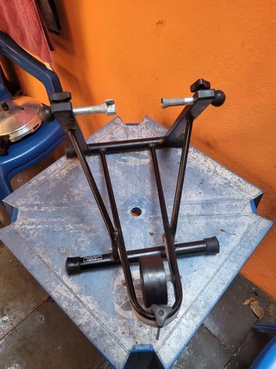 Rolo De Treino Para Bike Altmayer Alt-cicle - NOVÍSSIMO DESOCUPAR ESPAÇO-ÚLTIMA CHANCE - Foto 5