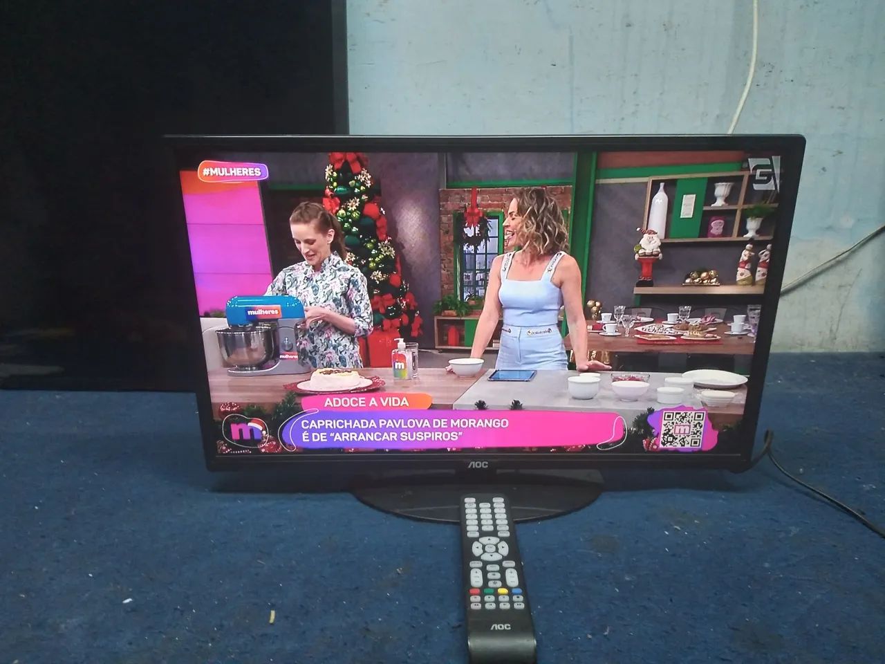 TV AOC 24" LED DIGITAL NÃO É SMART!