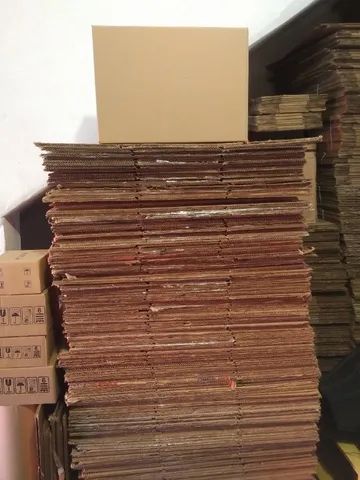 5 Caixas de papelão NOVAS - Comprimento 62 x Largura 40 x Altura 54 - Foto 2
