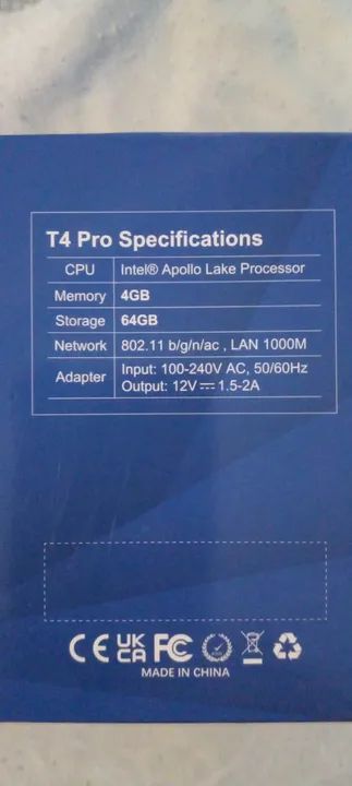 Mini Pc Intel Beelink Windows 10 Intel 4gb Hd 64gb N3350 - Foto 5