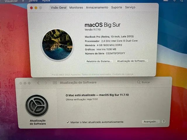 MacBook Pro 13" + Magic Mouse + Carregador - Ótimo Estado! - Foto 4
