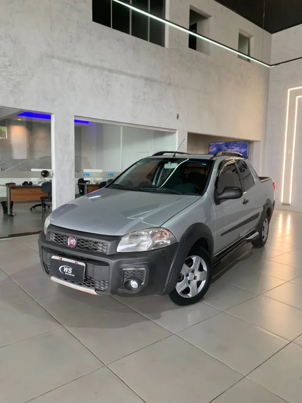 FIAT STRADA 1.4 MPI WORKING CD 8V FLEX 3P MANUAL PRATA 2016 - Foto 3