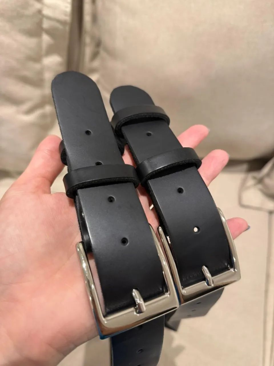 Alça Dupla Para Camera Fotografo De Couro Strap Just Live Preto - Foto 4