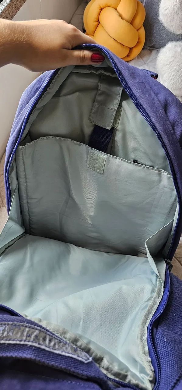 Mochila da kipling Roxa - Foto 3