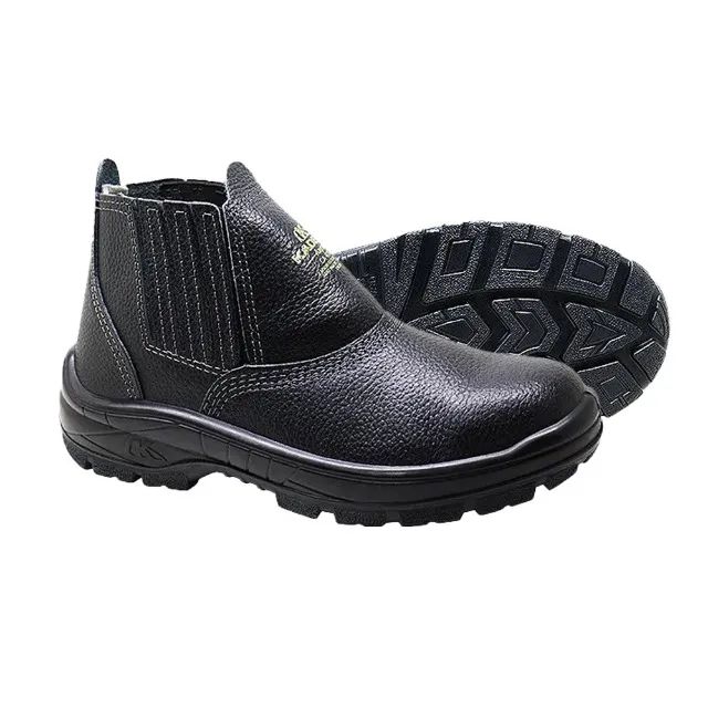 Botina de Couro Flex Com Elástico PU BI B/PP Kadesh - Foto 3