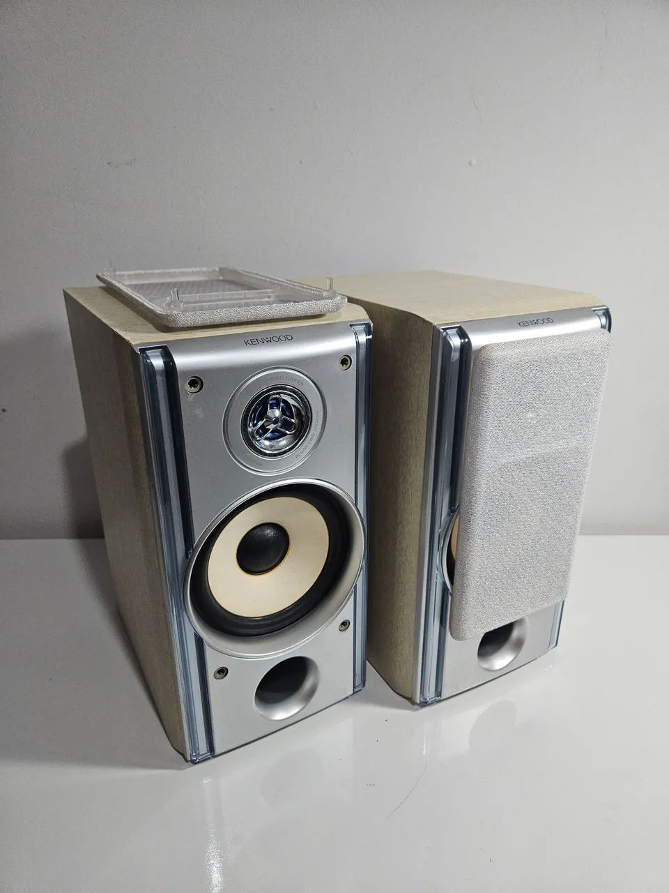 Caixas de Som Kenwood Branca LS-SJ7-L - Foto 2