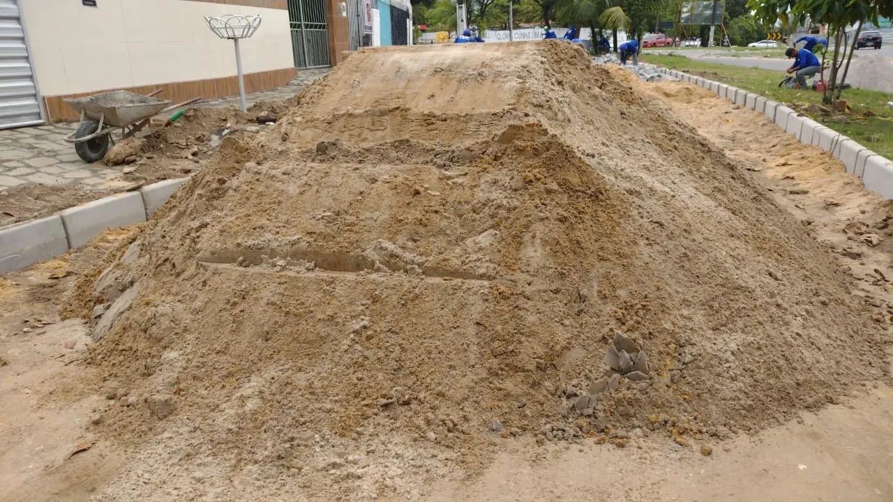 Aterro de areia  - Foto 2