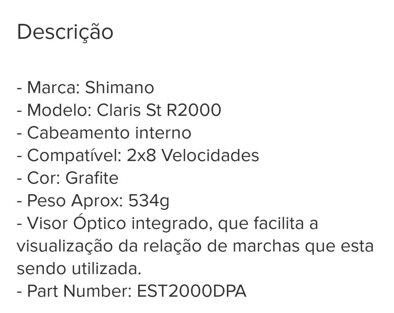 Par de STI Shimano Claris - Foto 2