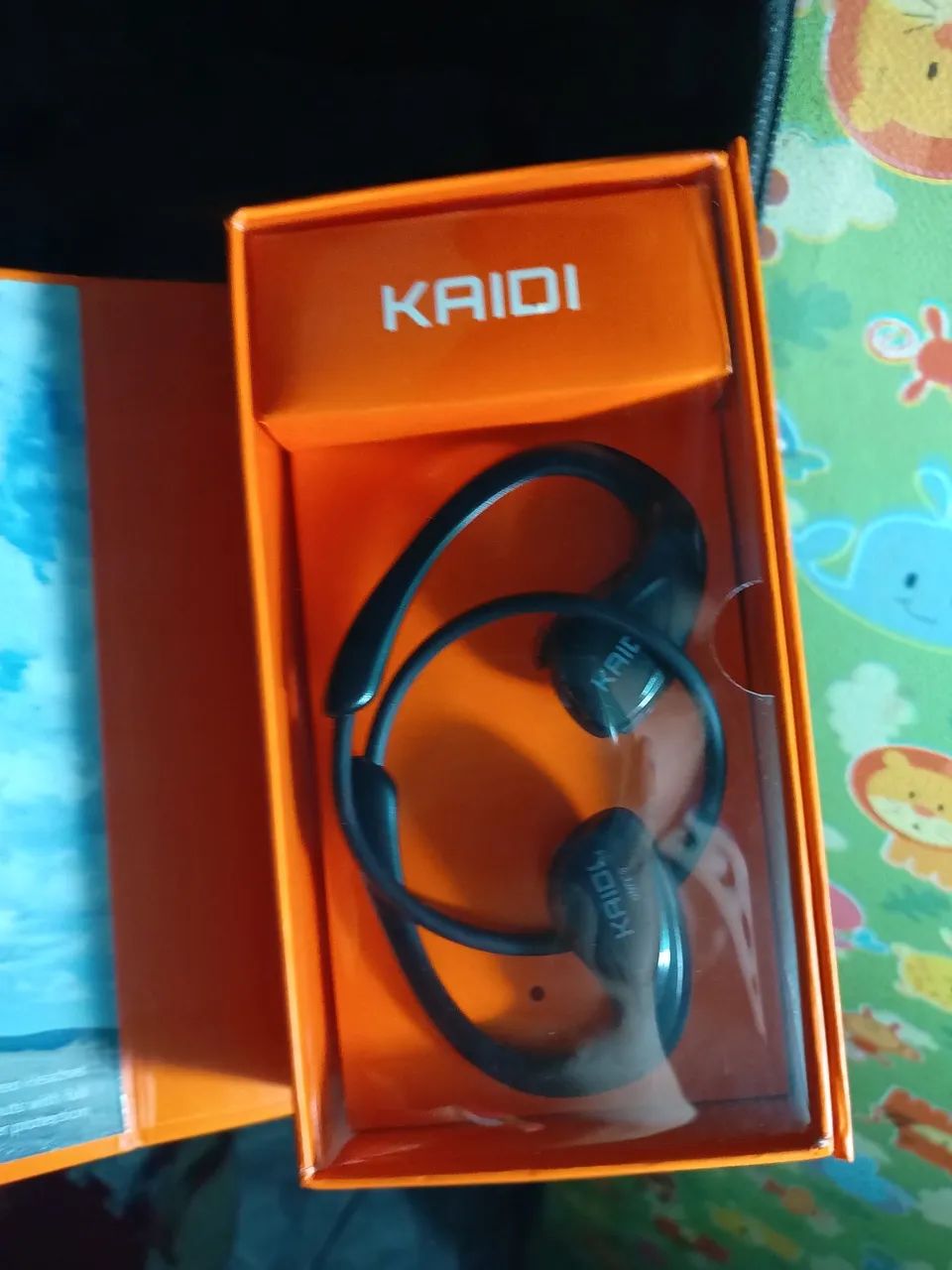 Fone bluetooth haidi novo top pra presente  - Foto 3