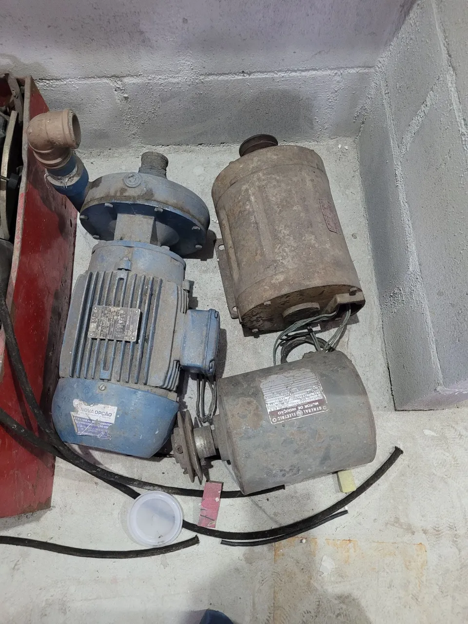 Motores elétricos para máquinas pesadas