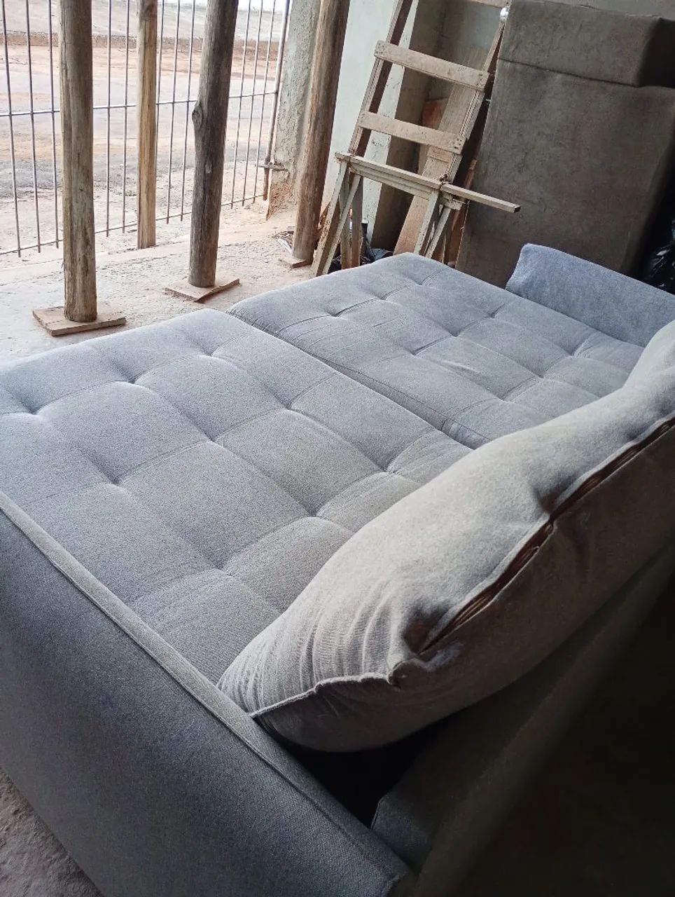 Sofá Retratil , sofá tbm vira cama64618083548035121