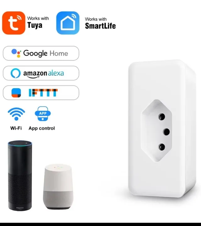 Tomada Inteligente Wi-Fi com Controle por App
