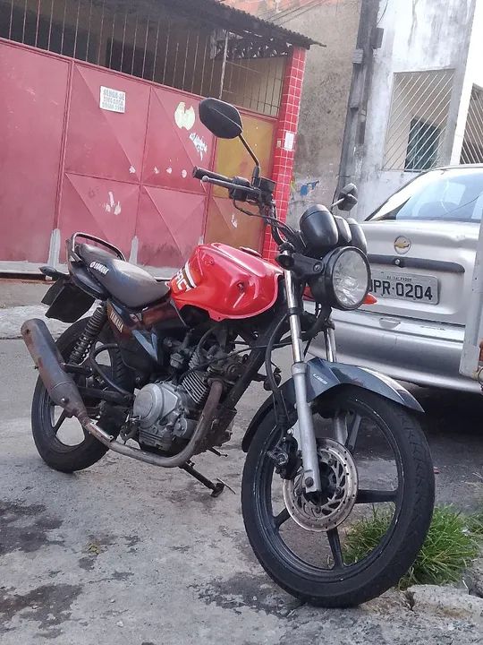 Moto Yamaha Factor 25cc Vermelha