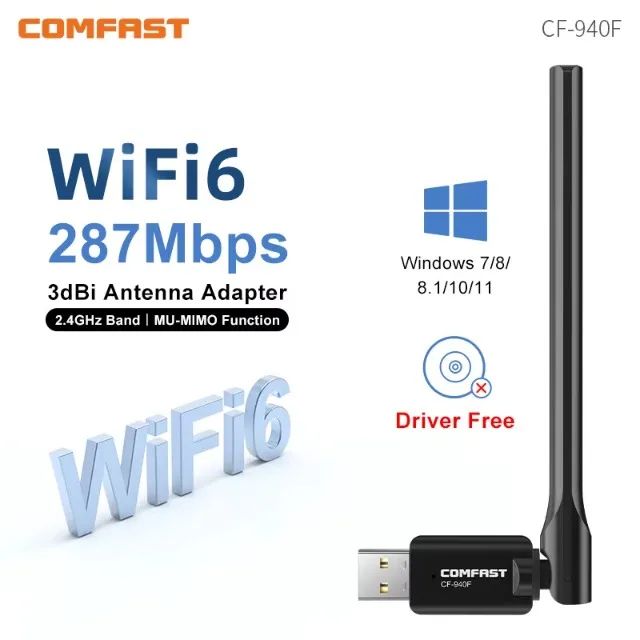 Adaptador Wifi Comfast AX300 USB - Foto 2