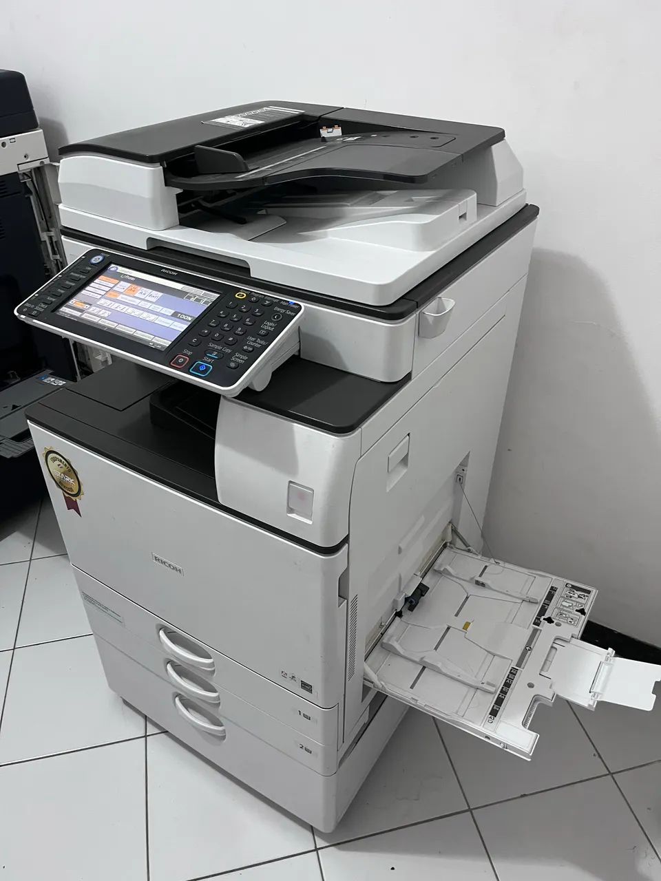 Impressora laser ricoh preto e branco