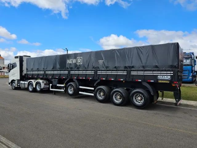 FH 460 6x2 Globetrotter Ano 21 Euro 5 REPASSE + 4 Eixo Guerra 13.5m comp naval sem pneus - Foto 8