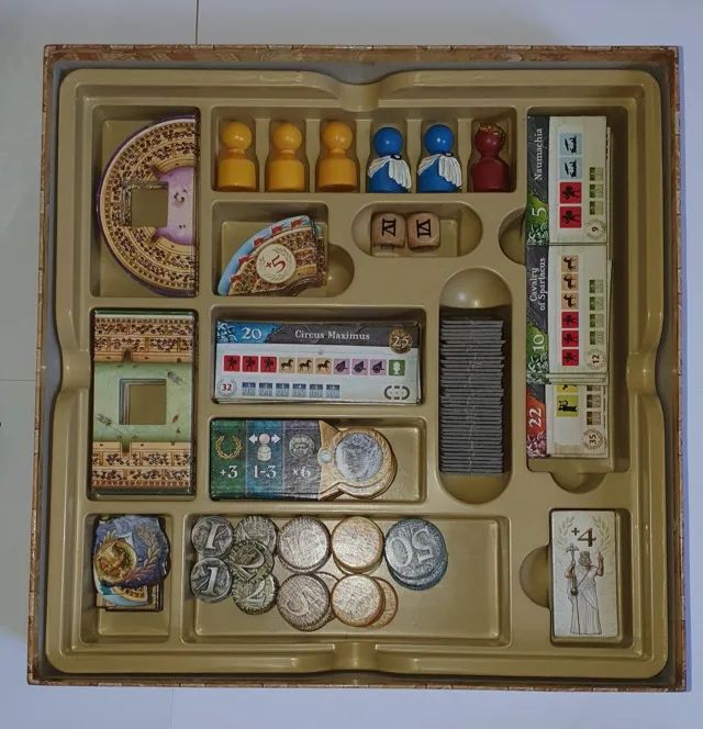 2 jogos Colosseum + Cleopatra (instruções em inglês) - Foto 2