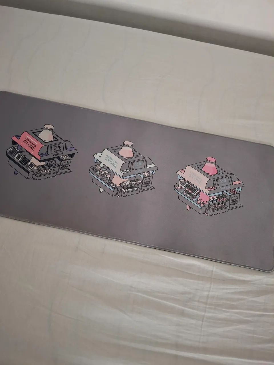 Mousepad Gamer 30x70cm aliexpress - Foto 2