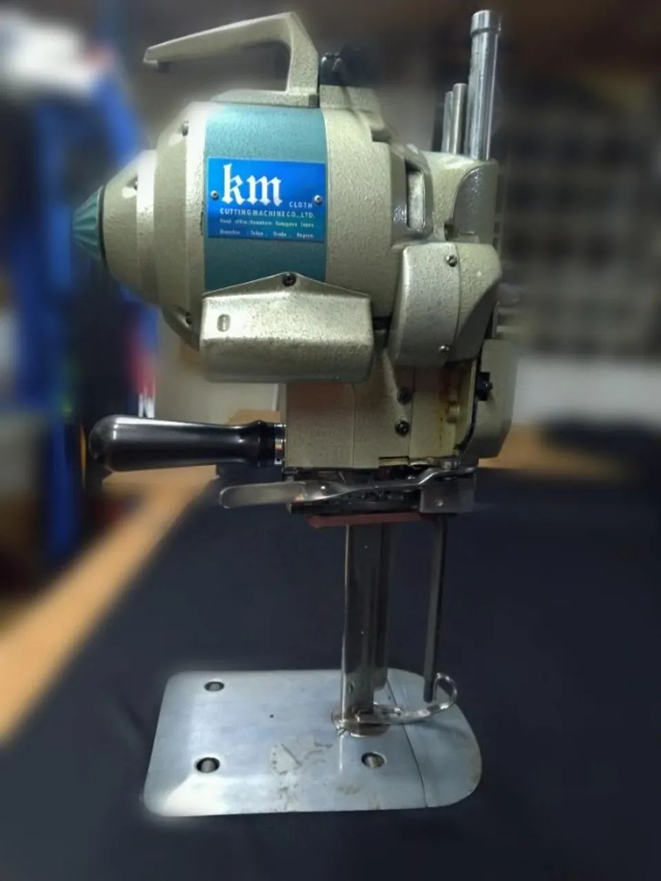Máquina corte tecido 8 polegadas KM Mack - Foto 2