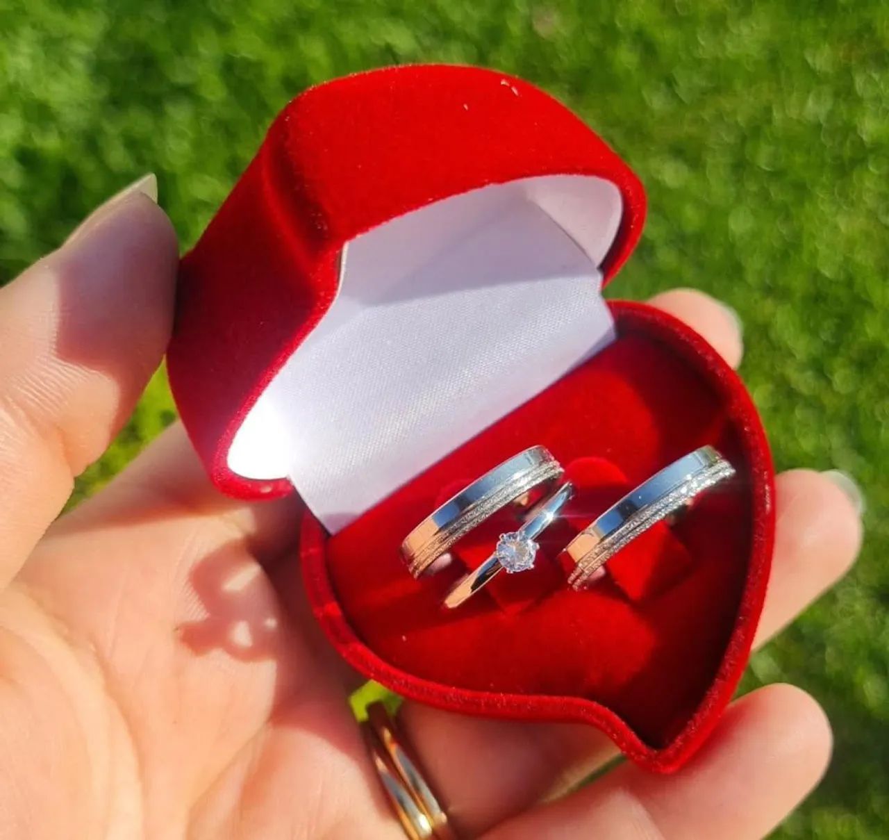 Aliancas banhadas a ouro 18k - Foto 4