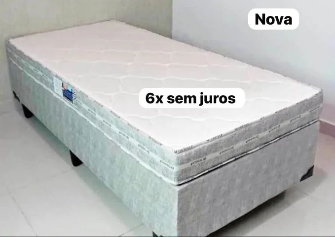 Cama box colchão d33 e base (solteiro) 