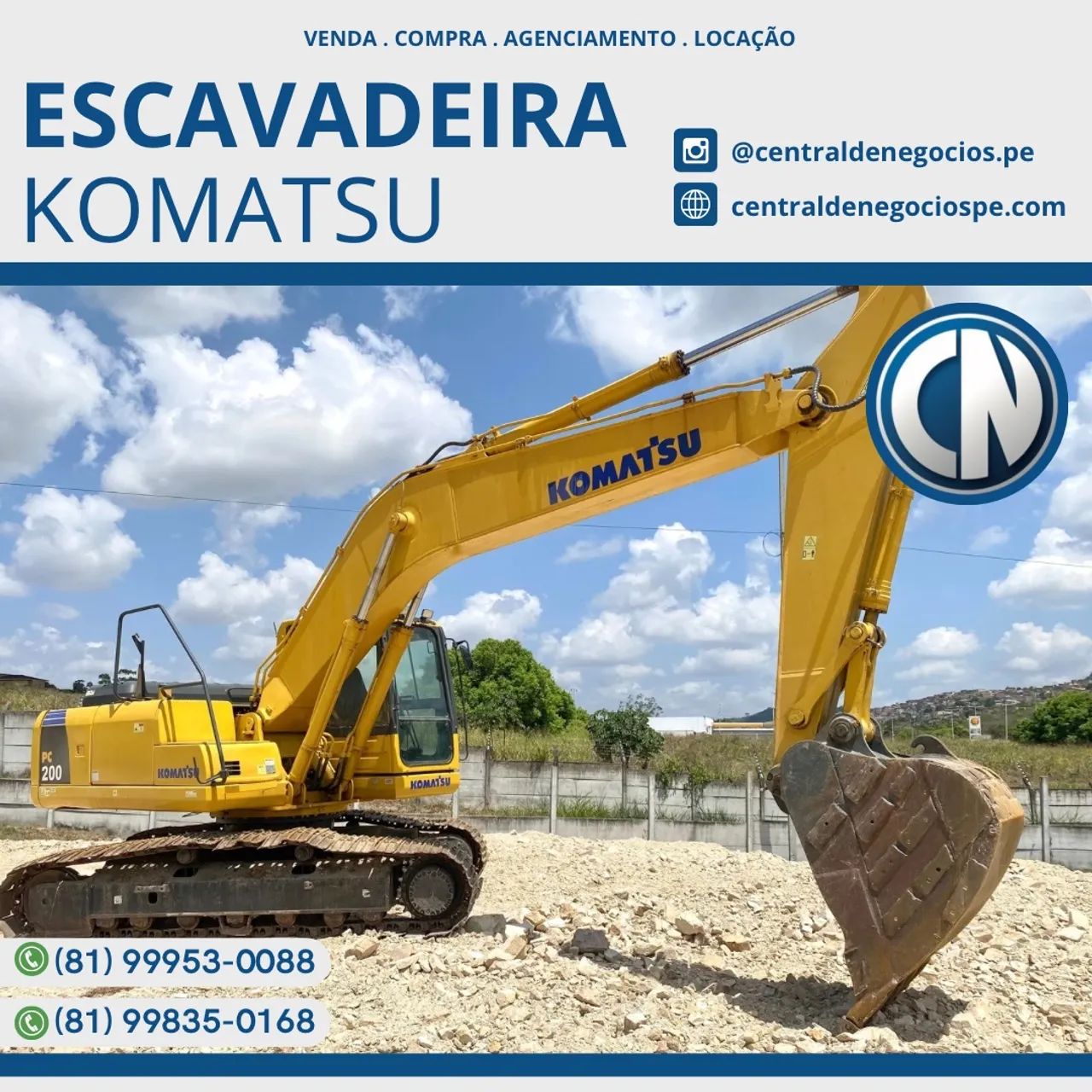 Escavadeira Komatsu PC200 2008 - Foto 4
