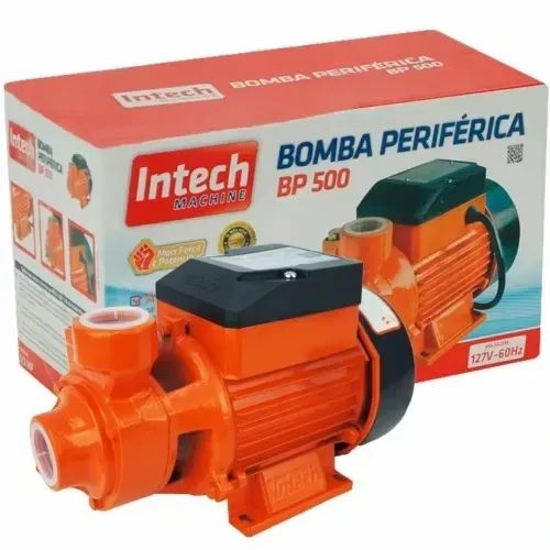 Bomba D'água Periférica 1/2HP, 127v, Modelo BP 500 - Intech Machine