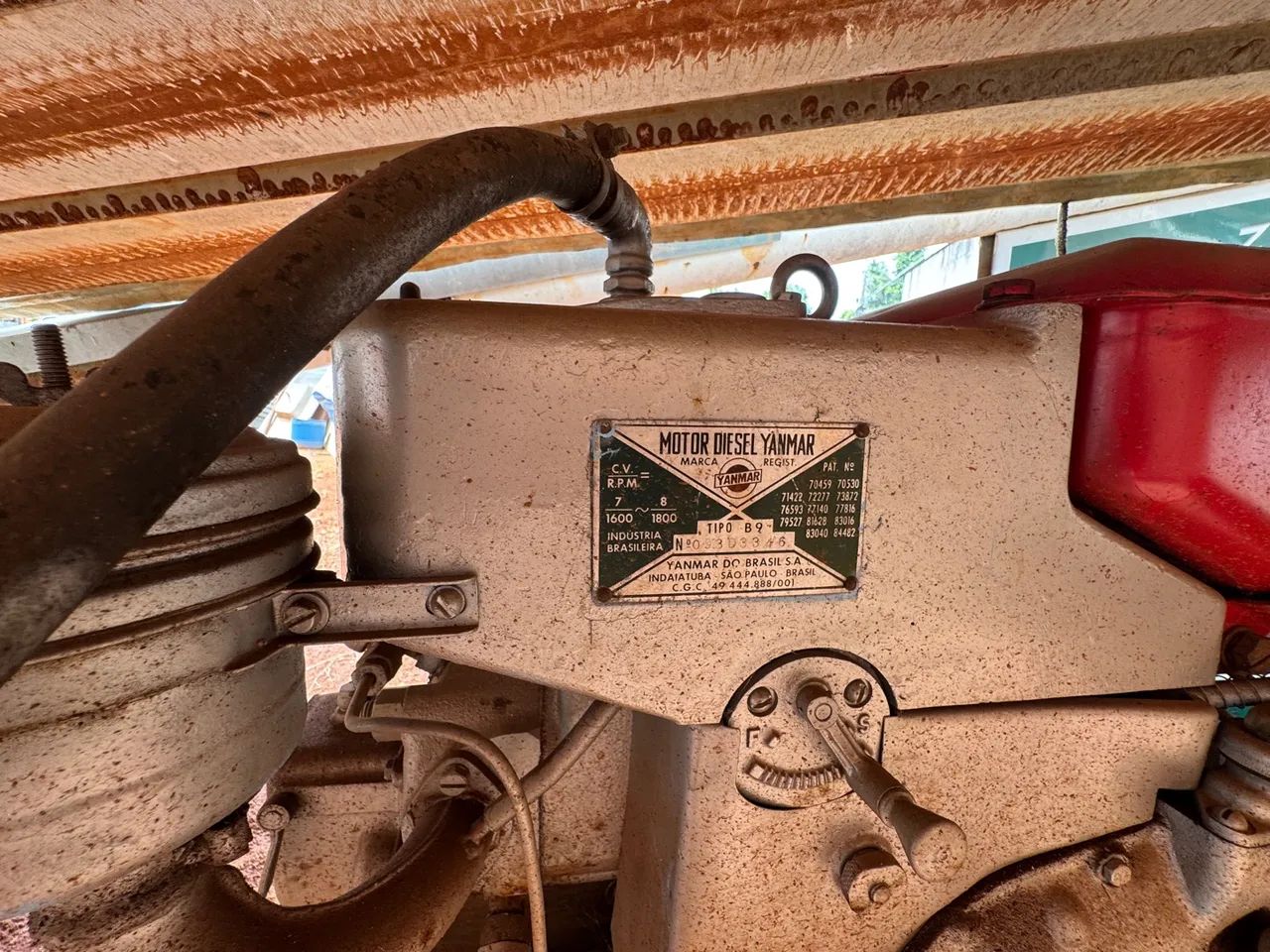 Moinho de grãos e motor a diesel - Foto 4