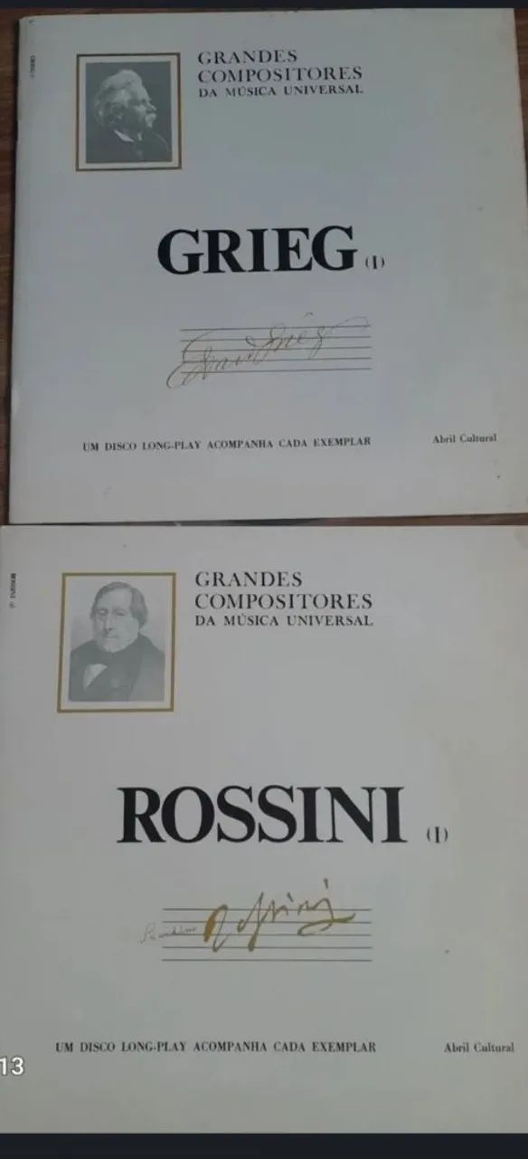 BOX 08-Discos de Vinis-Grandes Compositores ANO 1969  - Foto 5