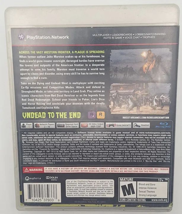 Red Dead Redemption: Undead Nightmare - PS3 - Foto 2