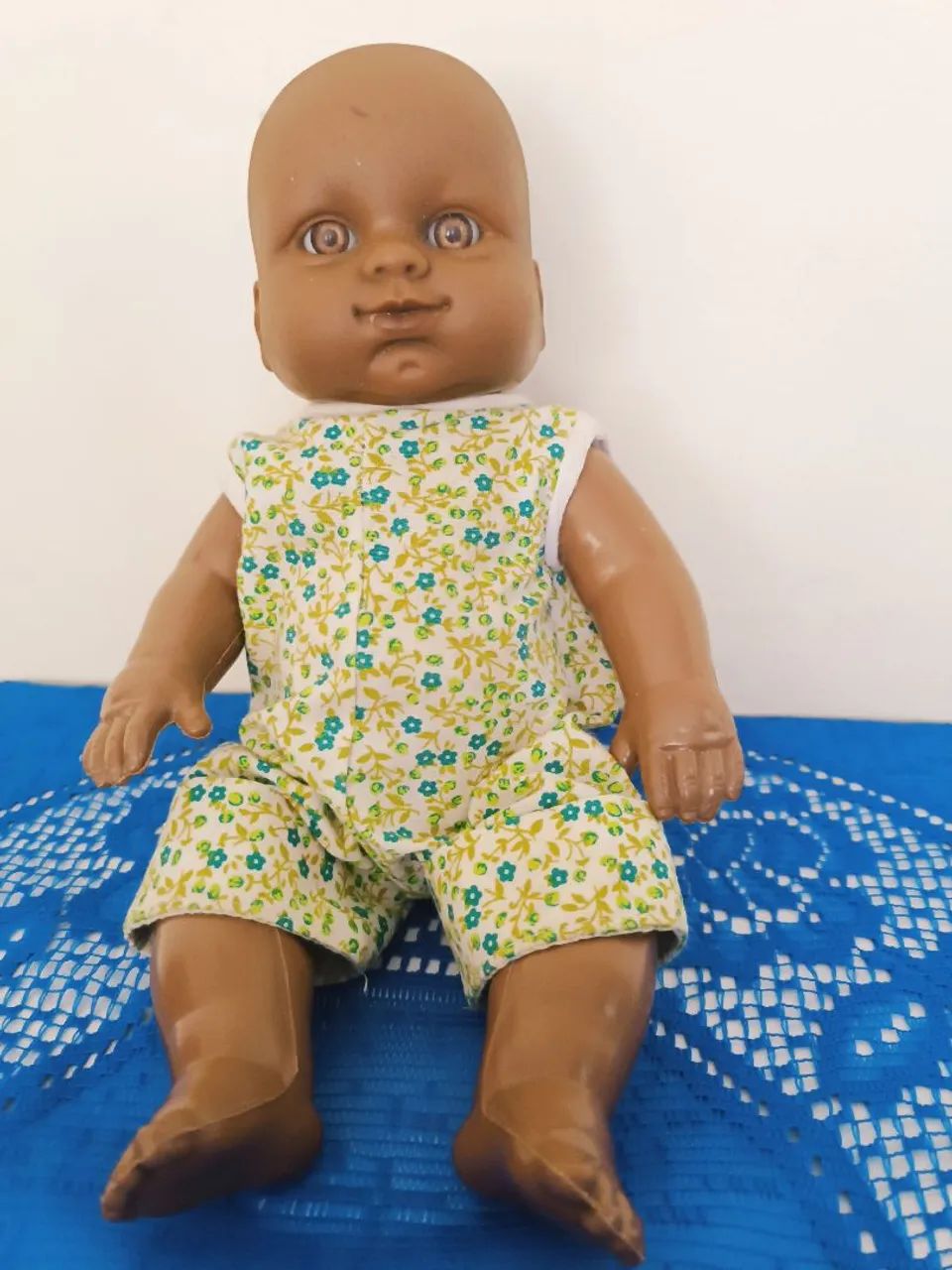 Boneca de bebê negra vintage - Foto 2